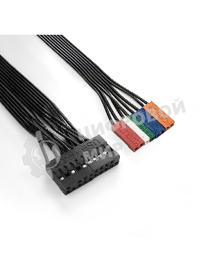 Компьютерный корпус Minitower ExeGate BAA-106-AA500 (mATX, БП AA500 с вент. 8см, 2хUSB, аудио, черный)