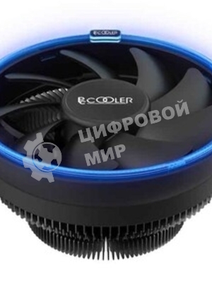Кулер PCCooler E126MB черный 120мм алюминий 1800rpm 26.5db 4-pin 92W 70мм