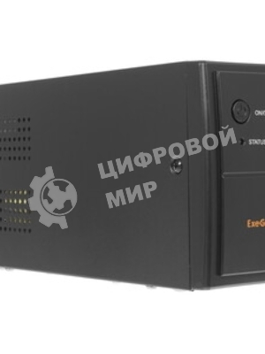 Источник бесперебойного питания ExeGate EP285472RUS Power Back BNB-850.LED.AVR.C13.RJ.USB 850VA/480W, LED, AVR,4*IEC-C13, RJ45/11, USB, черный