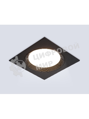 Светильник Ambrella light TN51804 BK черный GX53 max 15W 110*110*23