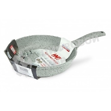 Сковорода НЕВА МЕТАЛЛ ПОСУДА 2328 Карелия д. 28 Диаметр изделия: 28 см. Высота бортов: 7 см. Толщина дна: 6 мм. Толщина стенок: 4 мм. Диаметр дна: 20 см. Цвет: натуральный природный камень. Линия 