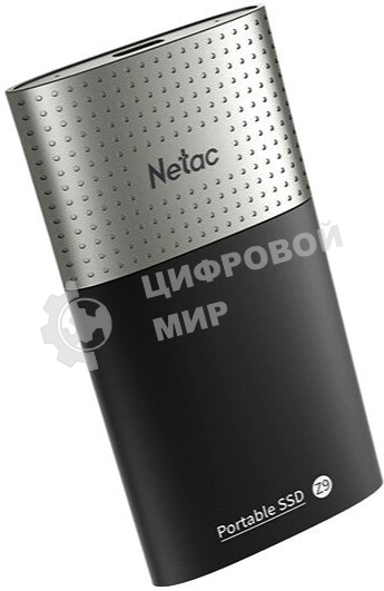 Внешний SSD Netac Z9, 500 Gb, USB 3.2 Gen 2 Type-C, R/W 550/480, черный