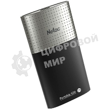 Внешний SSD Netac Z9, 500 Gb, USB 3.2 Gen 2 Type-C, R/W 550/480, черный