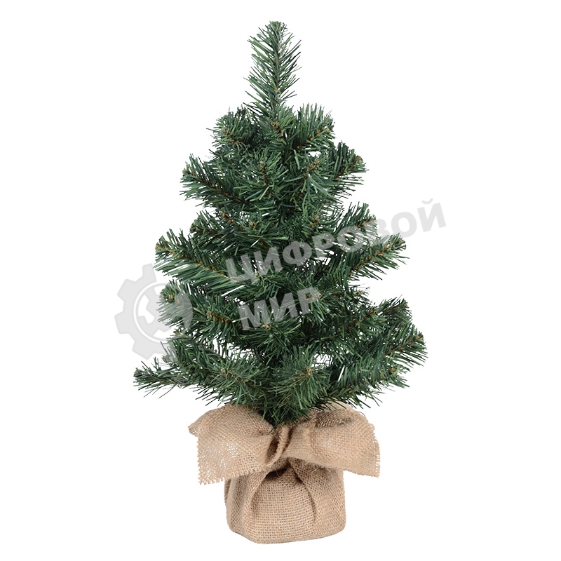 Елочка Neon-night 45 см в плетеном мешочке, ПВХ