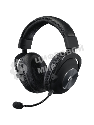 Гарнитура Logitech G Pro X Gaming Headset чёрный, проводная, USB/3.5 мм
