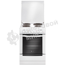 Плита электрическая Gefest 6140-02 белый, конфорок 4 электрических, духовка 55 л, 60 см x 85 см x 60 см