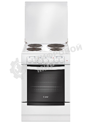 Плита электрическая Gefest 6140-02 белый, конфорок 4 электрических, духовка 55 л, 60 см x 85 см x 60 см
