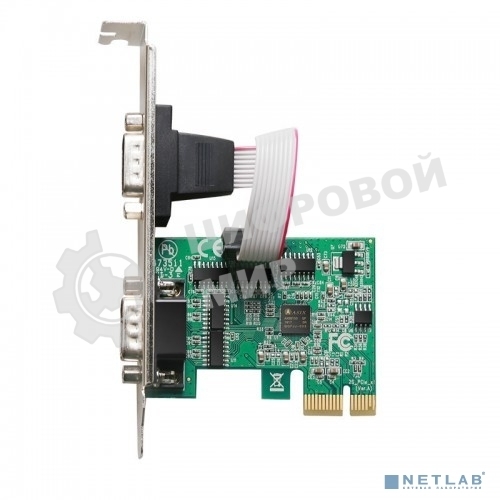 Контроллер KS-is KS-575 PCIe COM RS232 x 2