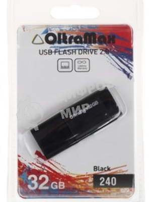 Флешка USB OltraMax OM-32Gb-220-зеленый