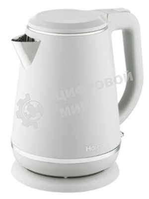 Чайник электрический Haier HK-502 1.5л. 3000Вт серый корпус: нерж.сталь/пластик (TD0029960RU)