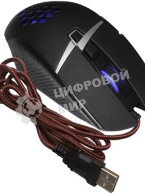 Мышь проводная ExeGate Gaming Standard Laser GML-14 черный, 4000 dpi, USB, кнопки - 8