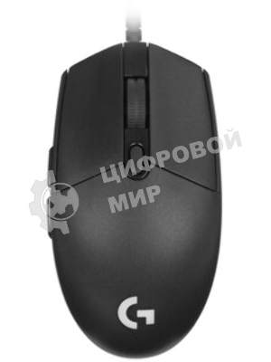 Мышь проводная Logitech G102 LIGHTSYNC черный, 8000 dpi, USB, кнопки - 6