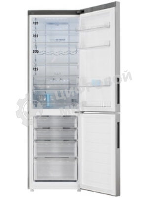 Холодильник Haier C2F636CXMVU1 нержавеющая сталь двухкамерный 256/108 л морозилка снизу, No Frost