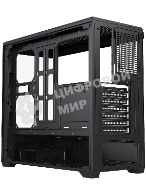 Корпус Bloody CC-128-BK, Midi-Tower, чёрный