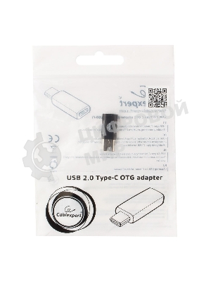 Переходник Cablexpert Переходник USB, USB Type-C/USB MicroB (F), пакет (A-USB2-CMmF-01)
