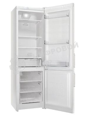 Холодильник Stinol STN 200 белый двухкамерный 249/75л морозилка снизу, No Frost