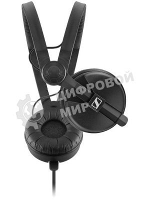 Проводные наушники Sennheiser HD 25 PLUS черный, накладные, Jack 3.5 мм