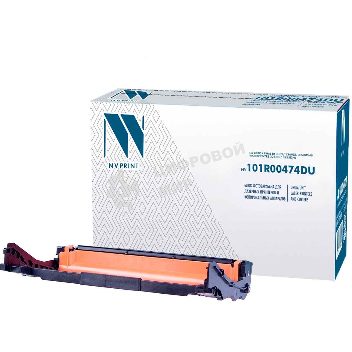 Барабан NVPrint совместимый Xerox 101R00474 DU для Phaser 3052/3260/WorkCentre 3215/3225 (10000k)