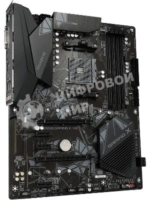 Материнская плата Gigabyte B550 GAMING X V2, AM4, AMD B550, 4xDDR4, 4xSATA, 2xM.2, 1xPCI-E 4.0 x16, 1xPCI-E 3.0 x2, 1xHDMI, 1xDVI-D, 1x 1Gb LAN, 1xUSB 3.2 Gen 2, 3xUSB 3.2 Gen 1, 2xUSB 2.0, 3x3.5 мм, 7.1, Standard-ATX