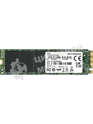 Накопитель SSD Transcend 115S, 1Tb, PCIe 3.0 x4, M.2 2280, NVMe, R/W 3200/2000