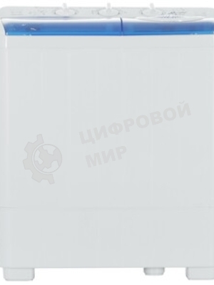 Стиральная машина Мечта WMS T413UPTA01 белый/синий, загрузка вертикальная 4кг, 1350 об/мин.