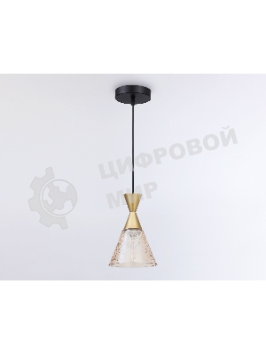 Светильник Ambrella light TR3173 BK/GD черный/золото E27 max 60W D155*1000