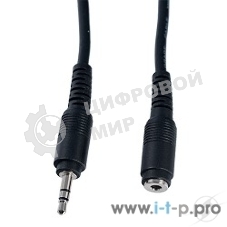 Кабель PERFEO Кабель Jack 3.5 мм вилка - Jack 3.5 мм розетка, длина 2 м