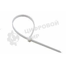 Хомут-стяжка кабельная нейлоновая Rexant 700 x 9,0 мм, белая, упаковка 100 шт.