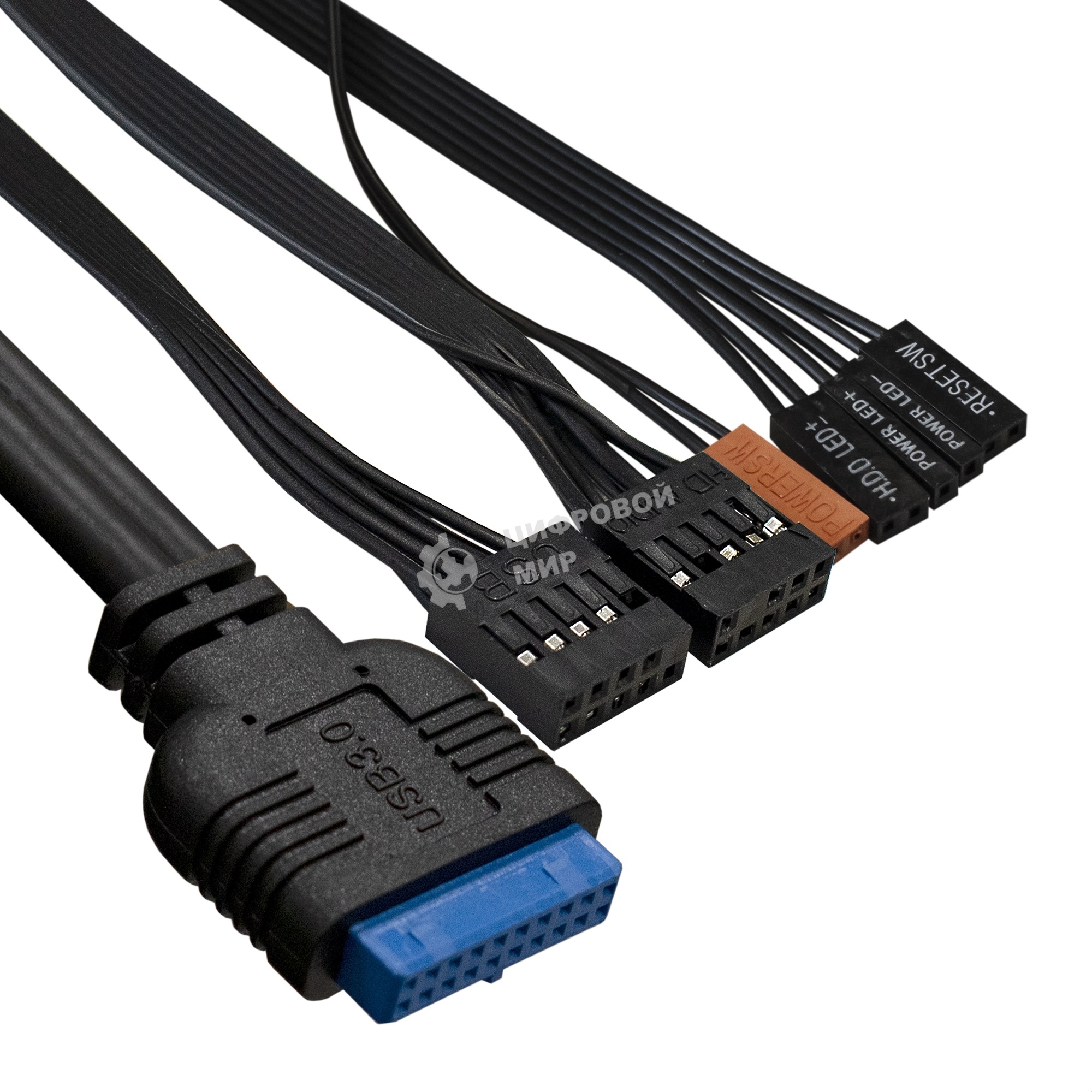 Компьютерный корпус Minitower ExeGate BAA-109U2-AAA450 (mATX, AAA450 8см, 2*USB+2*USB 3.0, аудио, черный)