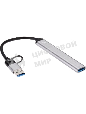 USB-концентратор TypeC+adapter-->USB3.0+2USB2,0+SD+TF, VCOM