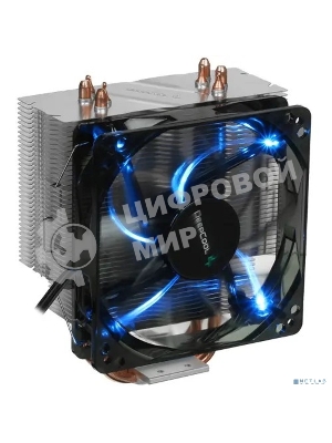 Кулер Deepcool GAMMAXX 400 BLUE BASIC серебристый 120мм алюминий+медь 1500rpm 30db 4-pin 130W 154мм