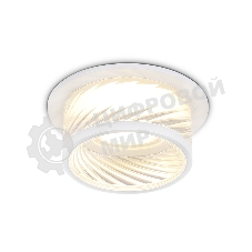 Светильник Ambrella light TN1251 SWH/CL белый песок/прозрачный GU5.3 D98*58