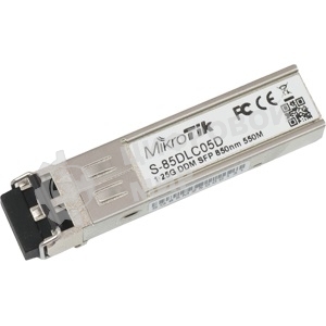 Сетевое оборудование Mikrotik S-85DLC05D SFP module 1.25G MM 550m 850nm