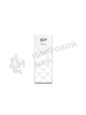 Флешка USB Silicon Power R/W 32Gb Ultima U03 SP032Gb,UF2U03V1W USB 2.0 белый