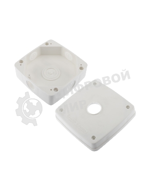 Коробка монтажная Rexant для камер видеонаблюдения 140х140х66 мм