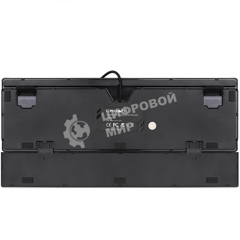 Клавиатура проводная CROWN CMGK-902, USB, черный