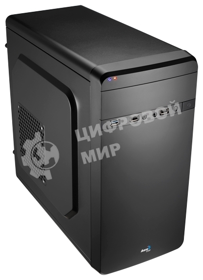 Компьютерный корпус Aerocool/Formula Qs-180 черный без БП mATX 1x80мм 2xUSB 2.0 1xUSB 3.0 audio