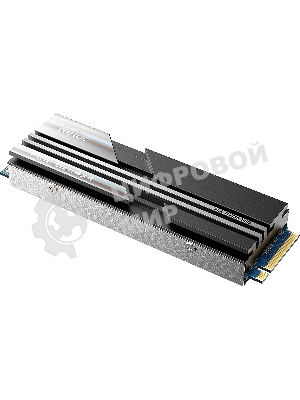 Накопитель SSD Netac NV5000, 500Gb, M.2 2280, PCIe 4.0 x4, NVMe, R/W 5000/2500, с радиатором