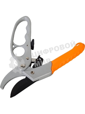 Секатор 200мм возвратная пружинахраповый механизмтефлоновое покр.металл.обрезинен.рукоятки Вихрь 73/7/3/3