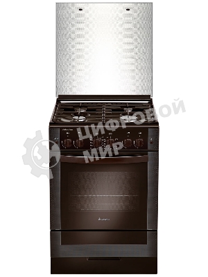 Плита газовая Gefest ПГ 6300-02 0047 коричневый, конфорок 4 шт, духовка 52 л, 60 см x 85 см x 60 см
