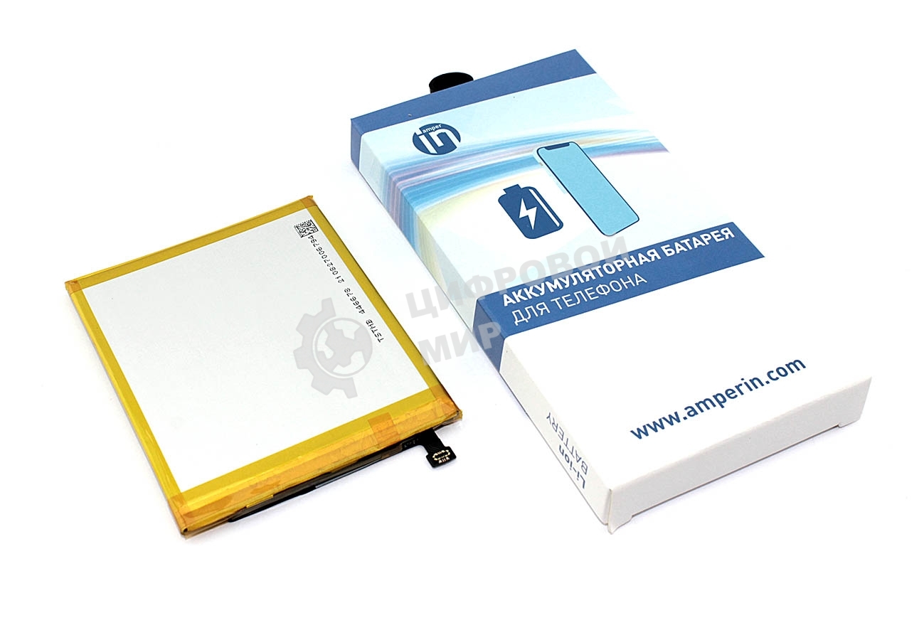 Аккумуляторная батарея Amperin для Xiaomi Redmi Note 4 (BN41) 3.7V 4000mAh