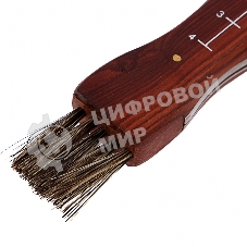 Нож грибника складной Palisad 145 мм, деревянная рукоятка