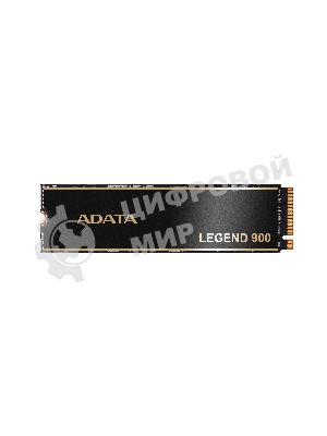 Накопитель SSD ADATA LEGEND 900, 512Gb, PCIe 4.0 x4, M.2 2280, NVMe, R/W 6200/2300, с радиатором
