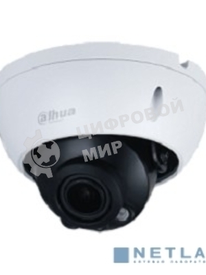 Уличная купольная IP-видеокамера Dahua 2Мп; 1/2.8” CMOS; моторизованный объектив 2.8~12 мм; механический ИК-фильтр; чувствительность 0.008лк@F1.7; сжатие: H.265+, H.265, H.264+, H.264, MJPEG; 2 потока
