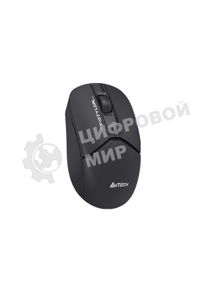 Мышь беспроводная A4Tech Fstyler FG12 черный, 1200 dpi, радиоканал, USB, кнопки - 3