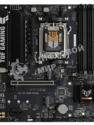Материнская плата ASUS TUF GAMING A620M-A PLUS WIFI, AM5, AMD A620A, 4xDDR5, 4xSATA, 2xM.2, 1xPCIe 4.0 x16, 1xPCIe 3.0 x1, 1xHDMI, 2xDP, 1x2.5Gb LAN, Wi-Fi 6, Bluetooth 5.3, 2xUSB-A 10Gbps, 4xUSB-A 2.0, 3x3.5 мм, 7.1, mATX