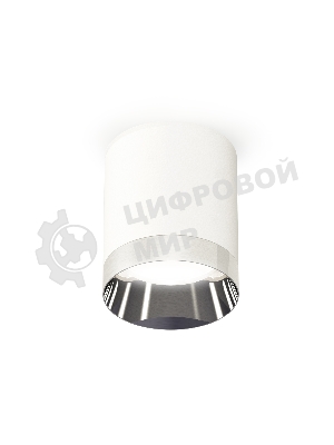 Светильник Ambrella Light XS6301022 SWH/PSL белый песок/серебро полироанное MR16 GU5.3 (C6301, N6132)