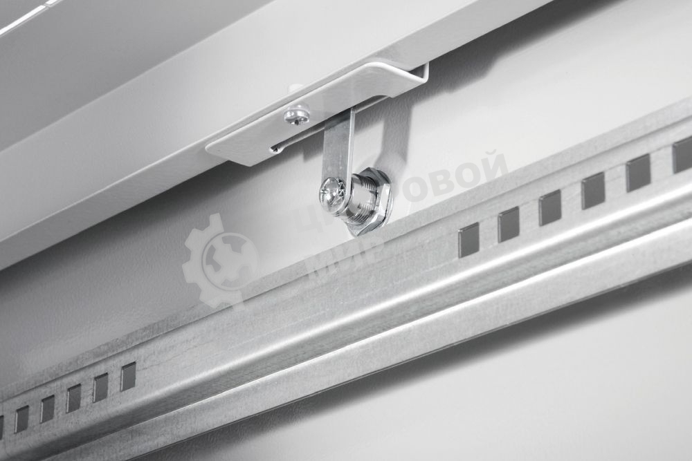 Шкаф телекоммуникационный напольный ЭКОНОМ 18U (600 600) дверь стекло, дверь металл