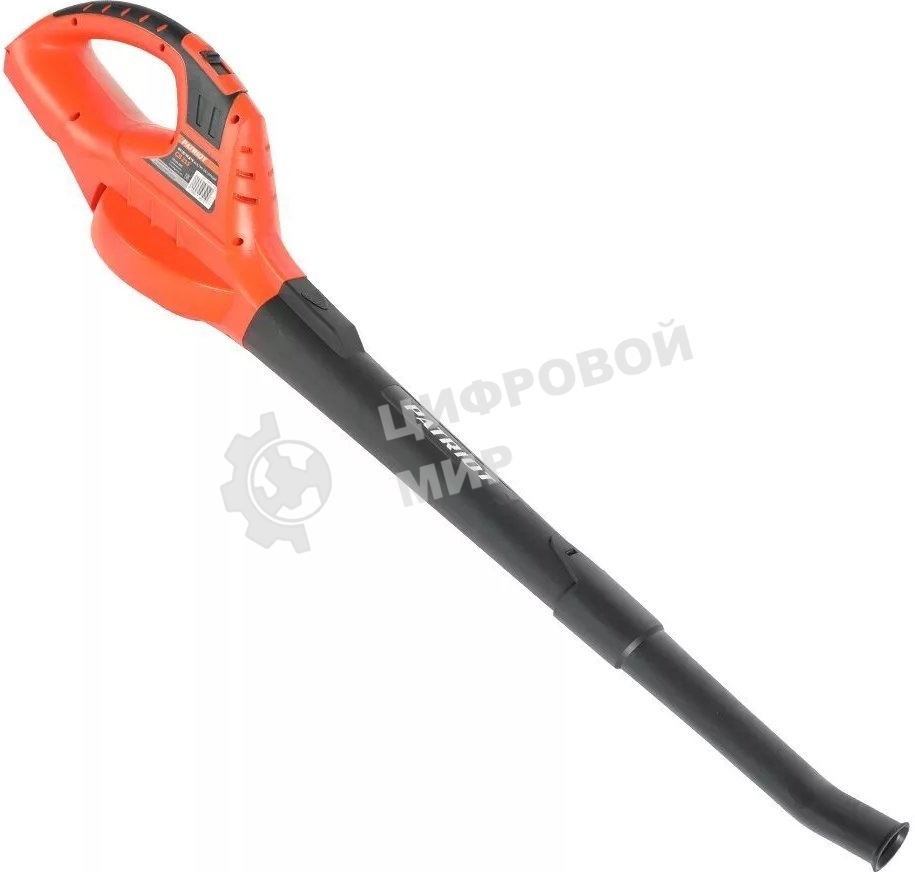 Воздуходув аккумуляторный PATRIOT CB215 21В UES, 2 режима, 150-208км/ч, 130м3/ч (без аккумулятора и зарядного устройства)