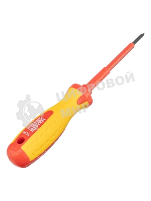 Отвертка Matrix Insulated, PH0 x 75 мм, CrMo, до 1000 В, двухкомп. рукоятка